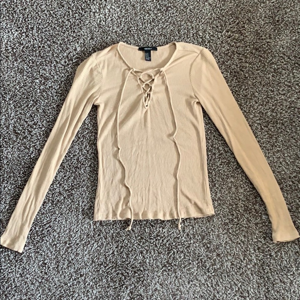 Lace Up Shirt